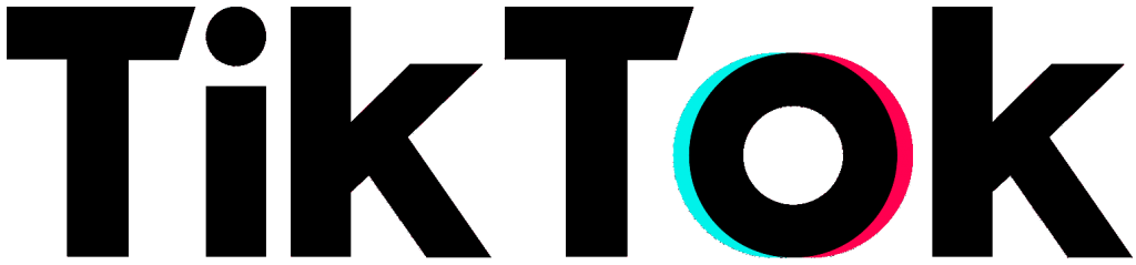 TikTok logo text